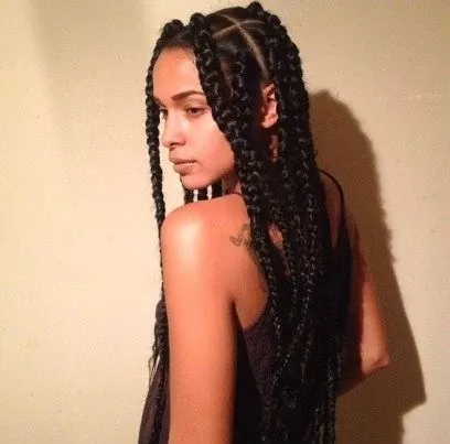 natural look braids