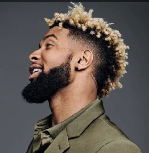 ultra blonde spiral curls