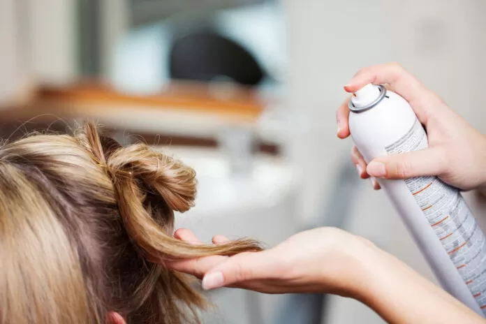 use hair spray