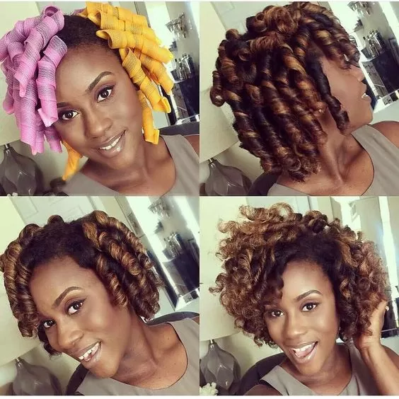 Curlformers hairstyle
