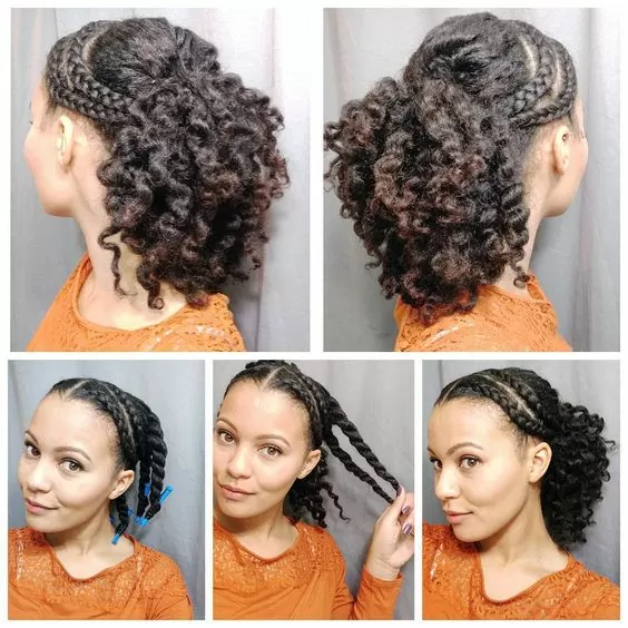 flat twist out