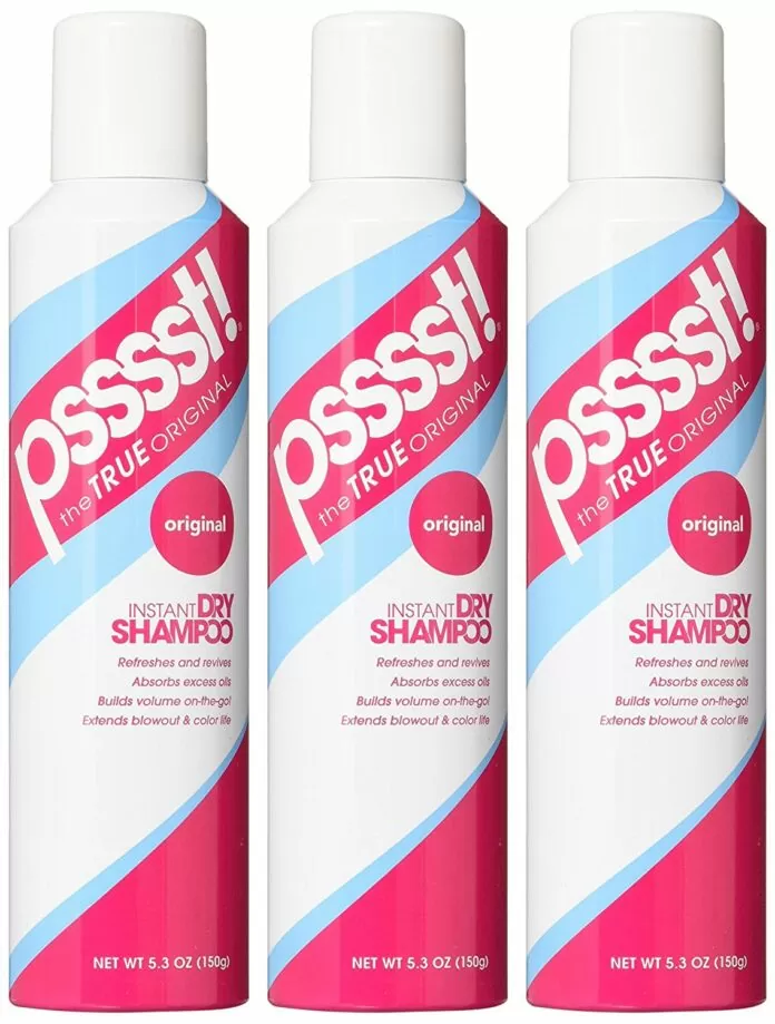 pssssst dry shampoo