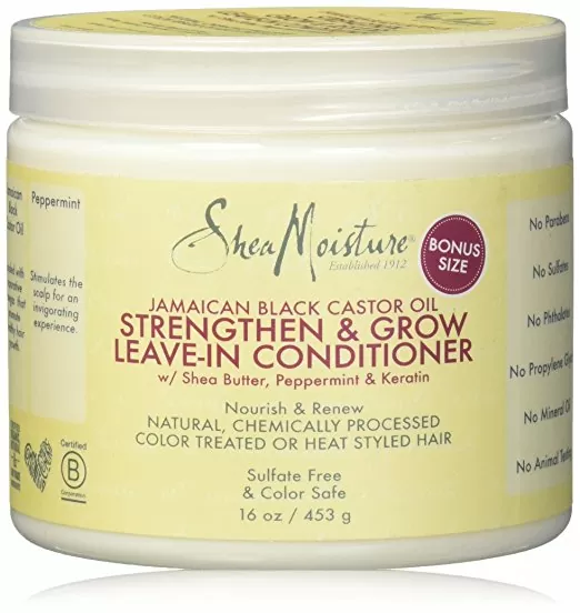 shea moisture strengthen grow leave in conditioner