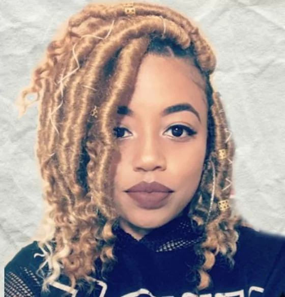 blonde jumbo goddess locs