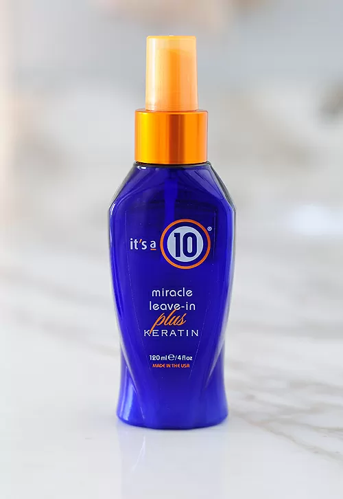 it's a 10 miracle leave-in plus keratin