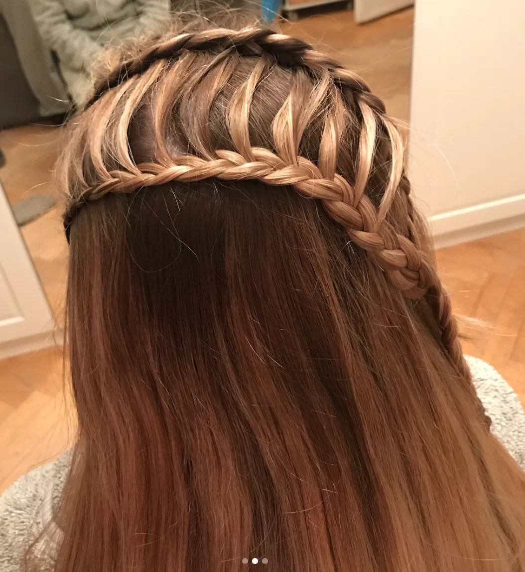 ladder braid headband