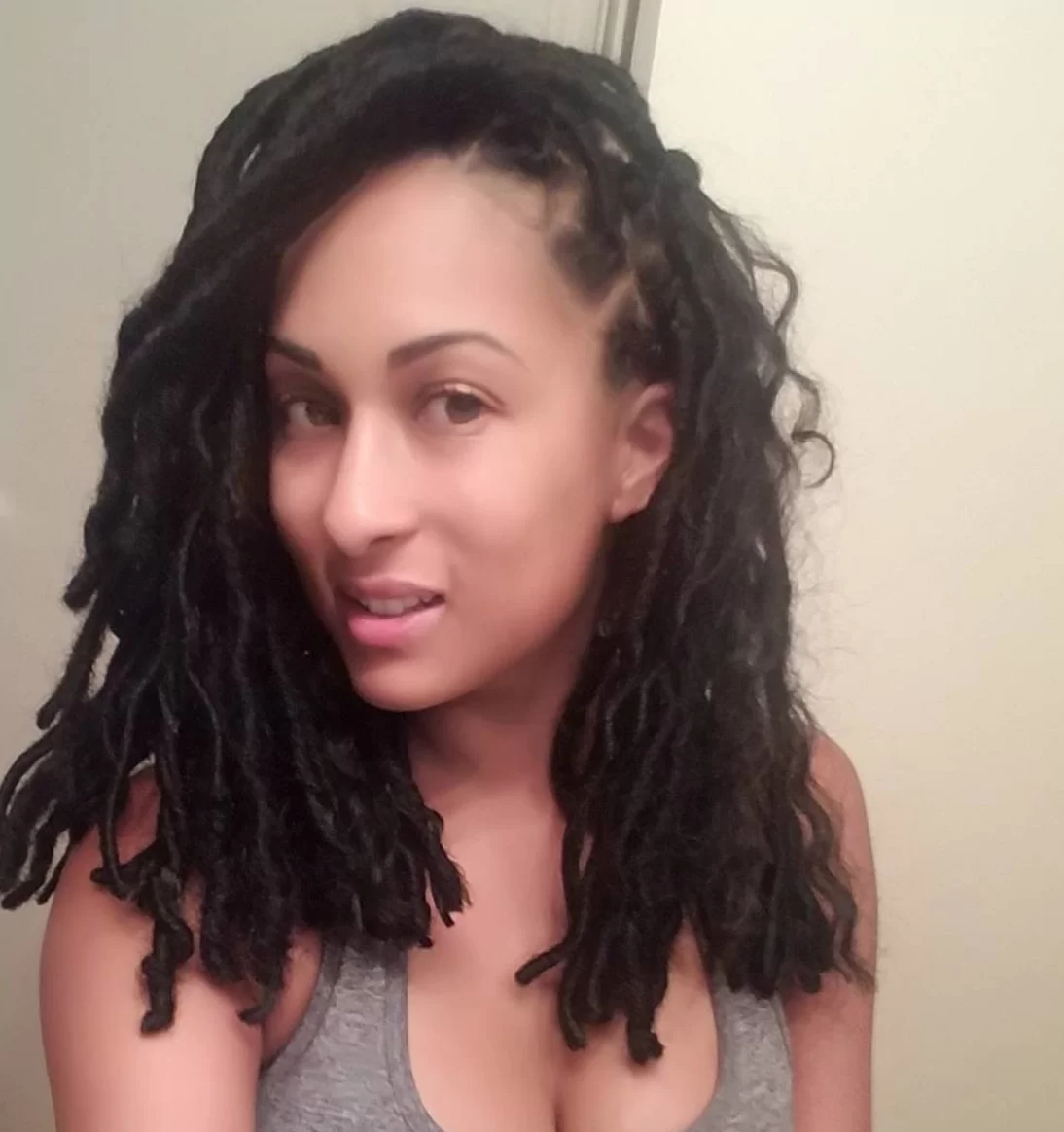 soft texture short faux locs