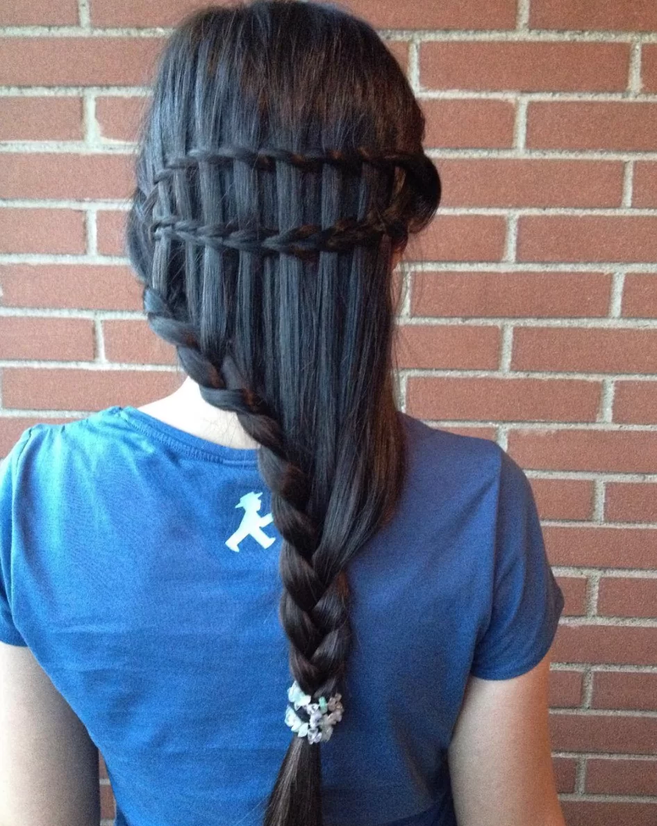 waterfall ladder braid combo
