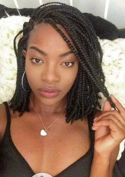 individual braids bob