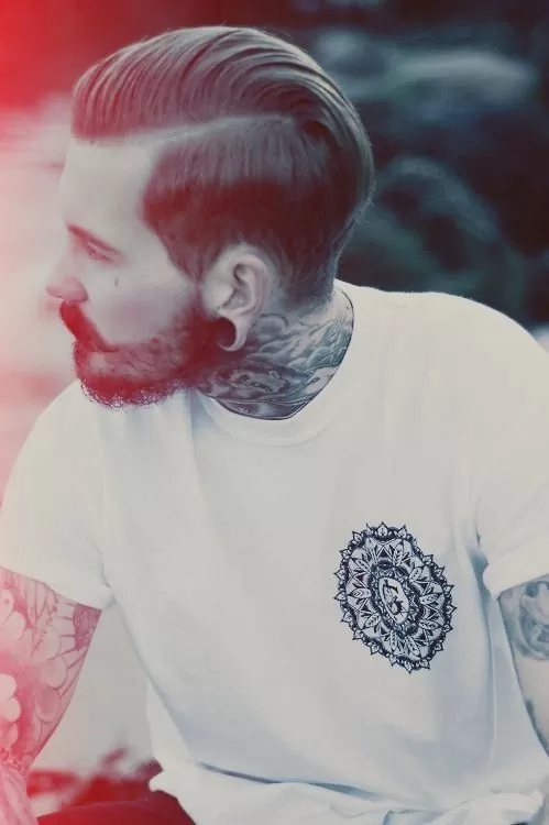 long on top taper cut