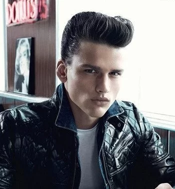 retro pompadour