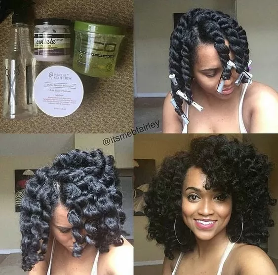 Twist Out tutorial