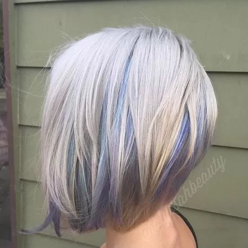 pastel Bob Haircuts