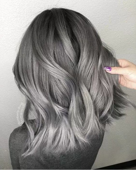 silver hair color ideas