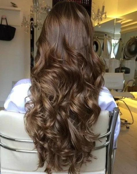 Ash Brown Hair Chestnut Highlights