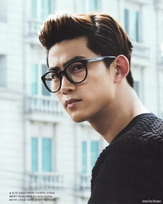Preppy Korean Hairstyle For Men