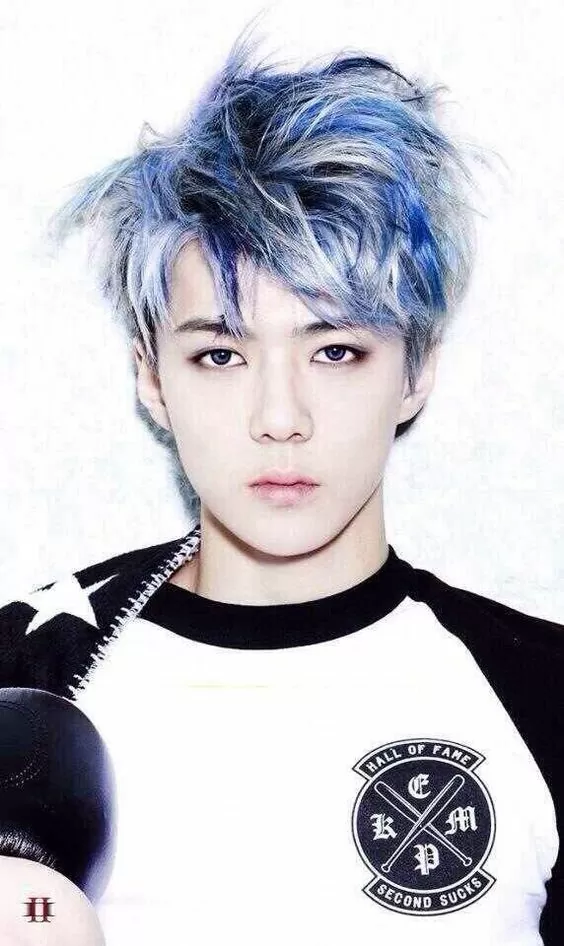 Tousled Mens Hairstyle