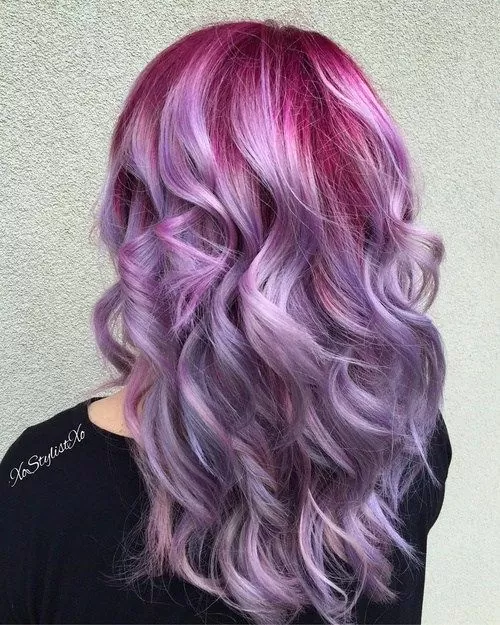 Fuchsia Roots and Pastel Lengths