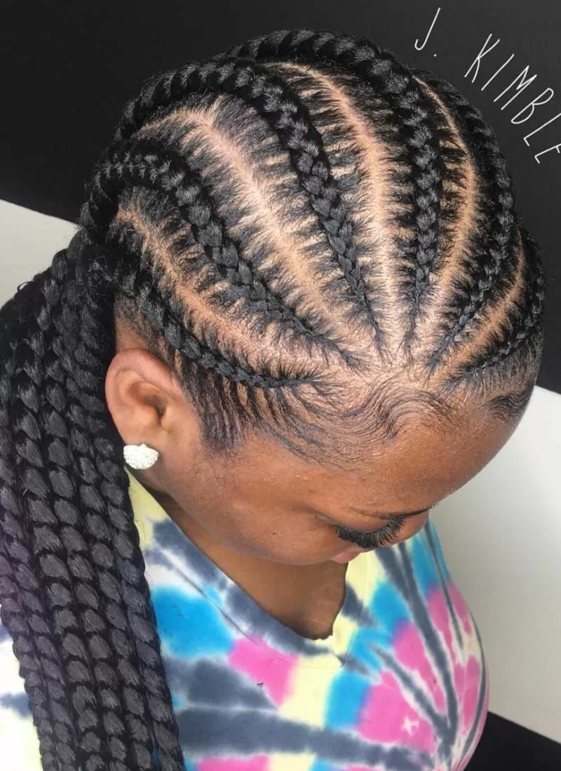Radial Feed In Braids