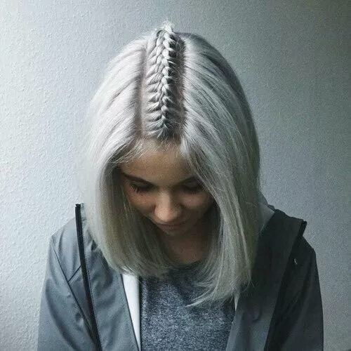 Dutch Braided Parting