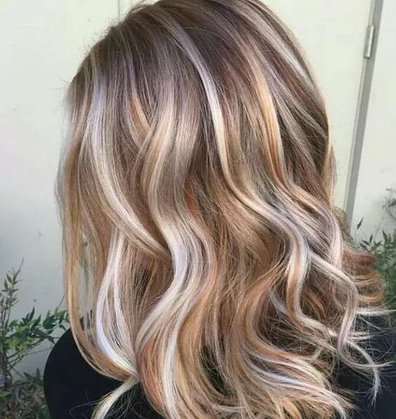 Ash Blonde and Cinnamon Hair