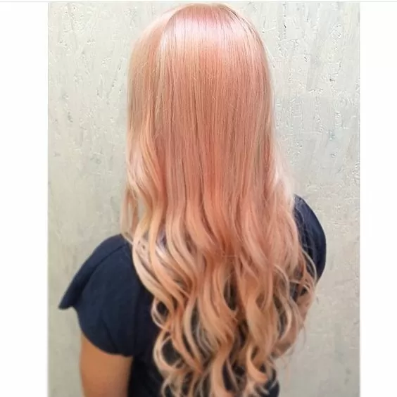 Pink Hair with Cinnamon Highlights