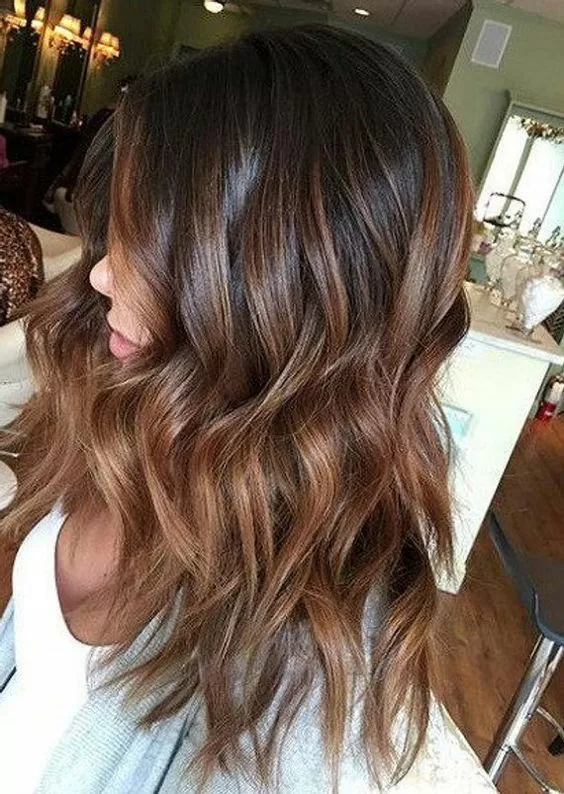 Toasted Cinnamon Balayage