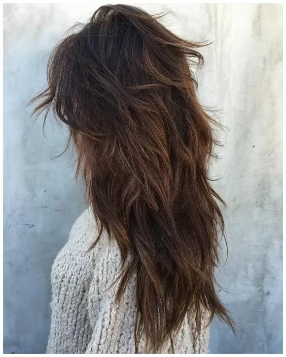 Long Feathered Layers