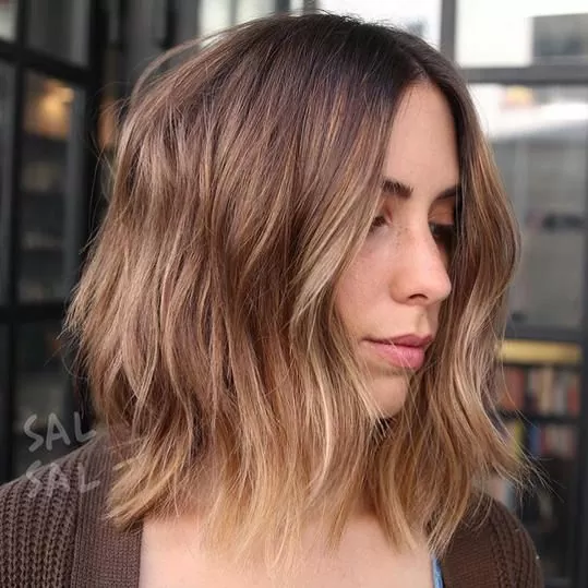 Blunt Tortoise Shell Lob