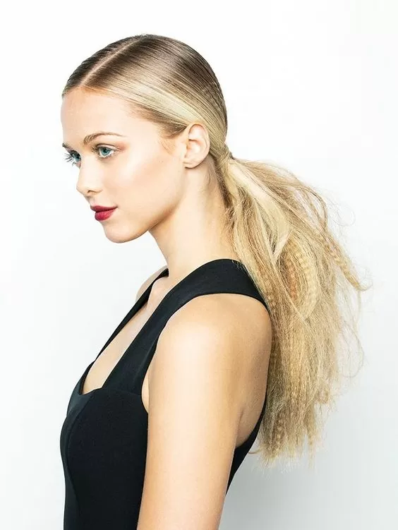 Super Sleek Low Ponytail