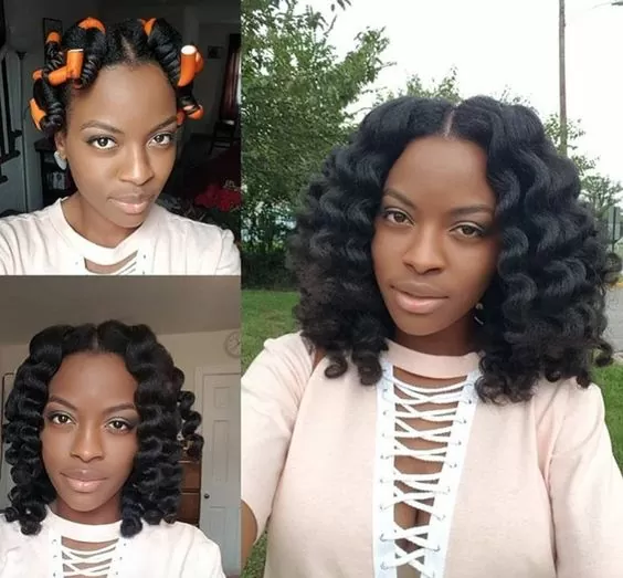 flexi rods twist out style