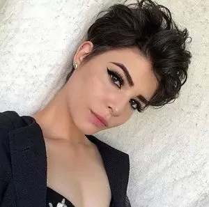 voluminous Pixie Cut