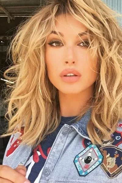 Beachy Texture and Wispy Bangs