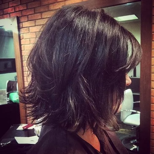 messy bob for women over 40