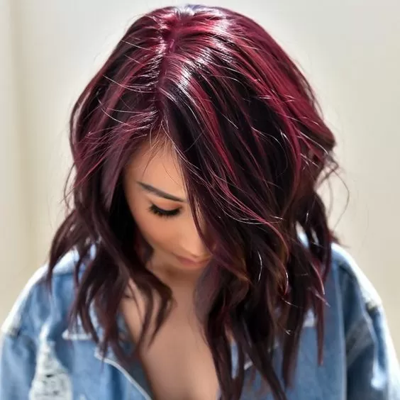Red Violet Hair Color