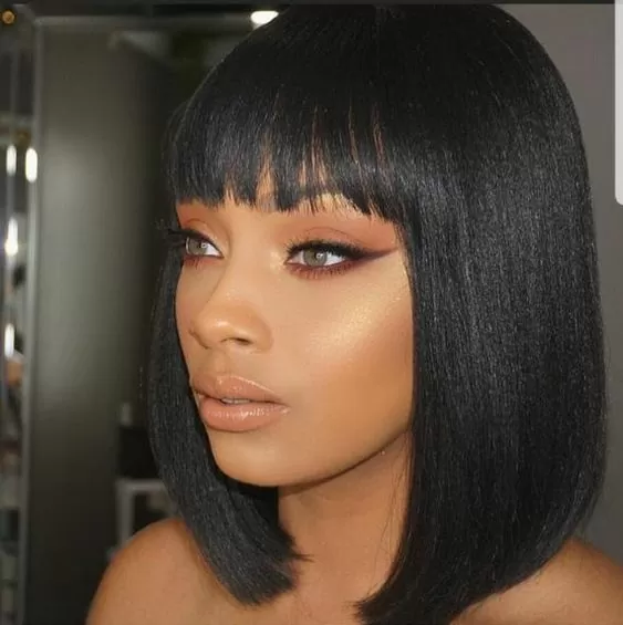 Square Blunt Black Bob