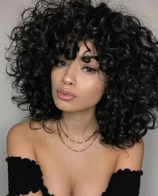 Short Voluminous Curls