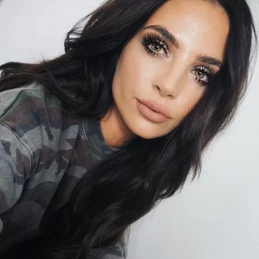 Deep and Dark Brown Hair