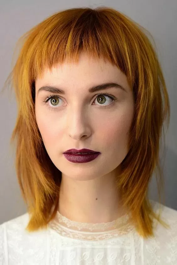 Cross Between a Shag and Pageboy Cut