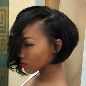 edgy bob sew in