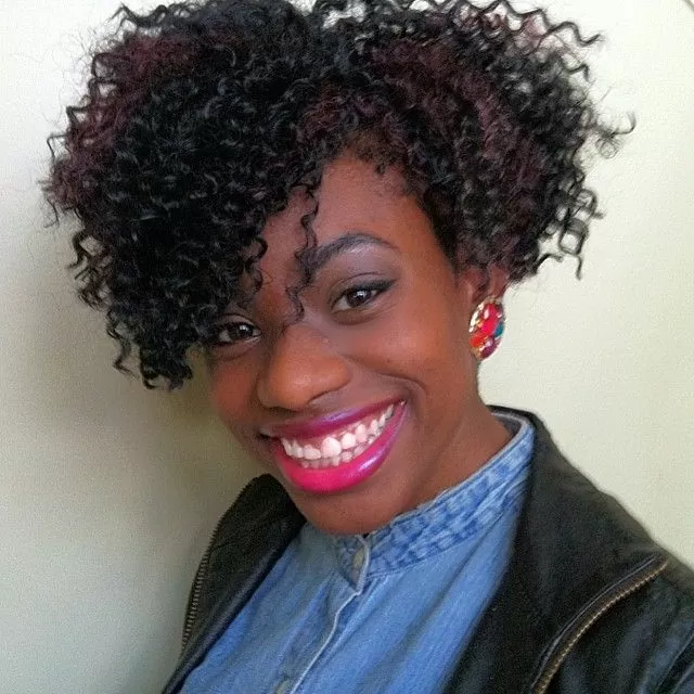 Short Asymmetric Chocolate Crochey