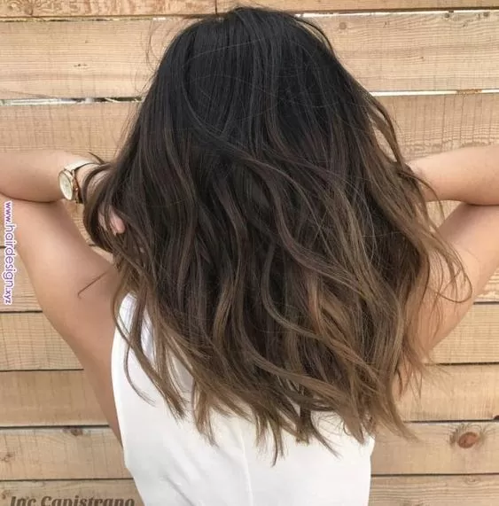 Subtle Light Brown Balayage