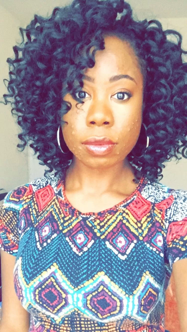 Short Layered Curly Crochet