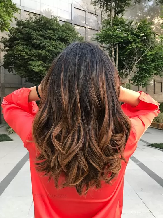 brown balayage