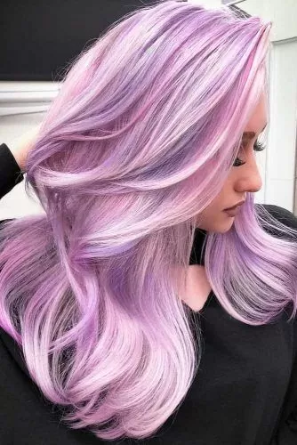pink lavender pastel