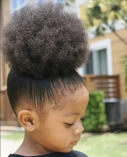 Simple high puff