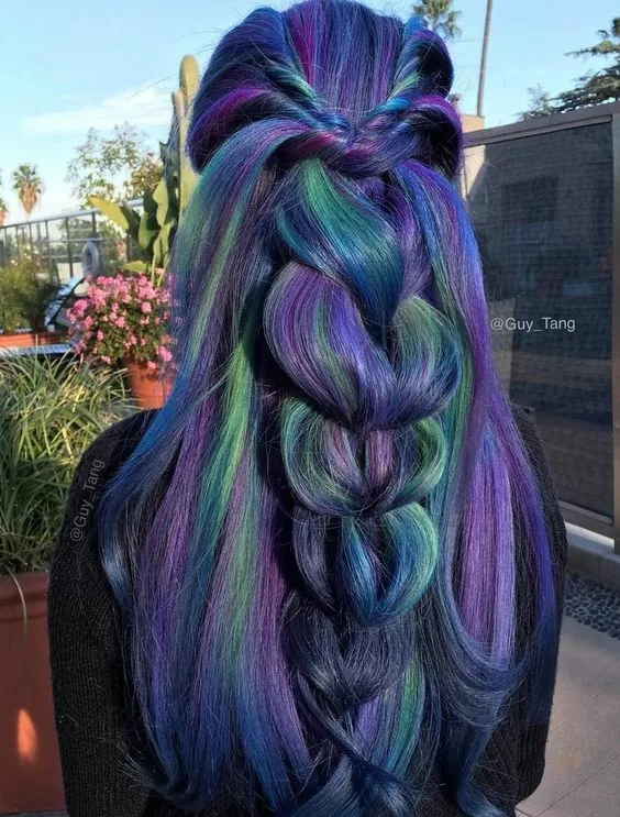 Have you ever dyed your hair blue green pink or purple  Quora