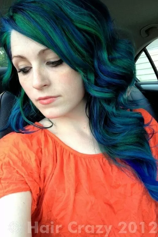 Rich Blue and Green Tones