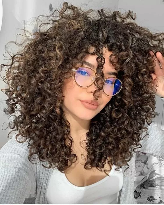 big natural curls
