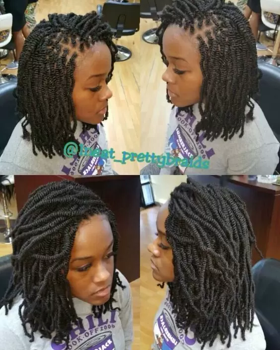spring twist crochet hair